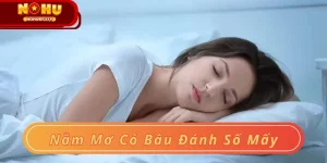 Nằm mơ có bầu đánh số mấy